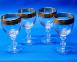 Vintage TIFFIN FRANCISCAN WESTCHESTER 5&quot; Wine Glasses - NEAR MINT Set Of 4 - £58.42 GBP