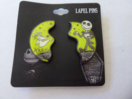 Disney Trading Pins 162359 Nightmare Before Christmas Jack &amp; Zero Set - $18.49