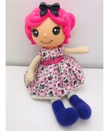 Polyfect Dizzy Doo Doll. Frilly Colorful Dress Big Eyes Pink Molded Hair... - £13.45 GBP