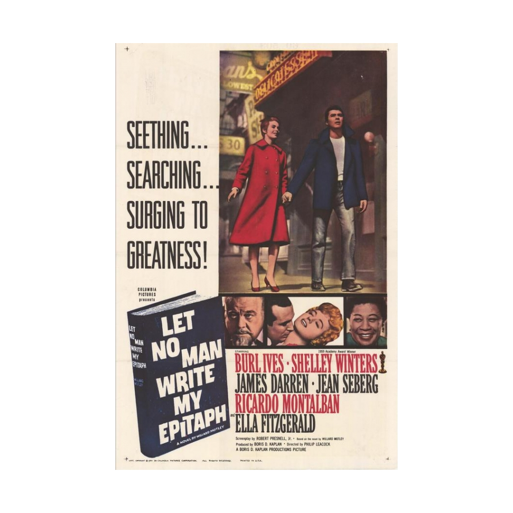 Posterazzi Let No Man Write My Epitaph Movie Poster - 27 x 40 in. - $48.66