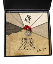 Love Necklace My Wife I Met You Crown-MC-NL  - £52.59 GBP