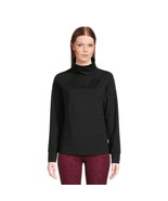 Avia Women’s Mock Neck Long Sleeve Pullover Top, Size XXXL (22) Color Black - $307.21 MXN