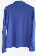 Danskin Now Fitted BLUE/WHITE Trim Jacket Sz S 4-6 #8774 - £7.07 GBP
