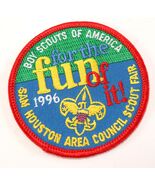 Vintage 1996 Sam Houston For the Fun or It Boy Scouts America BSA Camp P... - €8,96 EUR