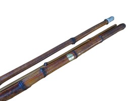Lew&#39;s Pole&#39;s 16 Feet 3 Piece Bamboo Fishing Rod Foley Alabama Product Of... - £77.63 GBP