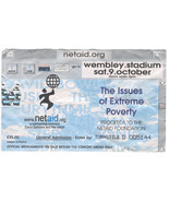NetAid Wembley Stadium 2000 Ticket Stub Eurythmics David Bowie Robbie Wi... - $17.51 CAD