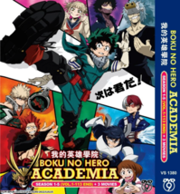 FREE USPS DVD Anime My Hero Academia Sea 1-5 (1-113End) English Dubbed +3 Movies - £44.30 GBP