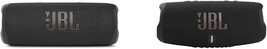 Jbl Flip 6 Portable Bluetooth Speaker, Black, Powerful Sound And Deep Bass, And - £249.35 GBP