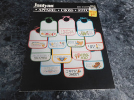 Bibs A baker&#39;s Dozen Apparel Cross Stitch Janlynn 900-22 - $2.99