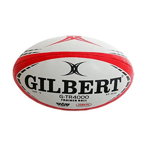 Gilbert G TR4000 Rugby Ball, Unisex Adult, Red, 5  - $70.00