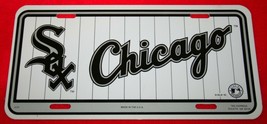 Vintage 1992 Chicago White Sox Car Vanity License Plate Tag Express Mlb Baseball - $12.86