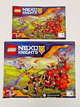 Lego Nexo Knights 70316 Insturuction Manuals - Set of 2 Manuals - £7.92 GBP