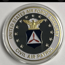Vintage Civil Air Patrol Cap Usaf Coin - £11.85 GBP
