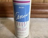 VTG Avon 1981 Fancy Feet Double Action Talc Deodorizer Powder 3.5 oz - $23.36