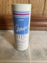 VTG Avon 1981 Fancy Feet Double Action Talc Deodorizer Powder 3.5 oz - $23.36