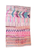 Colorful Moroccan rug, Handmade Berber carpet with colorful design, Moroccan ber - £565.94 GBP