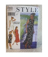 Style Misses Blouse Camisole Sewing Pattern sz 8-18 2893 - uncut - £8.50 GBP