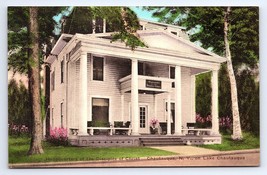 Postcard Headquarters Disciples of Christ Lake Chautauqua New York NY - £7.11 GBP