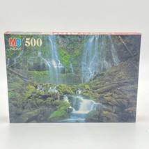 Croxley 500 Piece Puzzle Proxy Falls Oregon 4611-10 Vintage Factory Sealed - £15.84 GBP