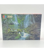 Croxley 500 Piece Puzzle Proxy Falls Oregon 4611-10 Vintage Factory Sealed - $19.99