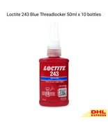 10x Loctite 243 Blue Threadlocker 50ml Medium Strength - Genuine Henkel China - $1,267.89 MXN
