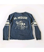 Kennington Mickey Mouse Shirt Long Sleeve Youth Small Single Stitch Vtg - €25,94 EUR