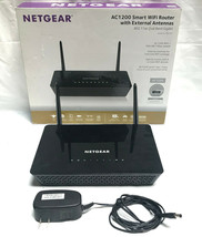 NETGEAR AC1200 Smart Wi-Fi Router with External Antennas (R6220 - 100INS) - £34.08 GBP