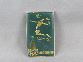 Moscow 1980 Olympic Pin - Volleyball Event - Celluloid Pin - $276.05 MXN
