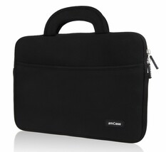 Chromebook Case (11.6&quot;-12&quot;) Protective Neoprene Laptop Sleeve/Bag Black - £18.63 GBP