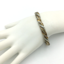 SERGIO LUB mixed metal magnetic cuff bracelet - Sumerian Queen made in USA 739 - £27.56 GBP