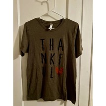 Thankful T-Shirt / Inspirational Tee / Thanksgiving / Women&#39;s T-Shirt - £15.73 GBP