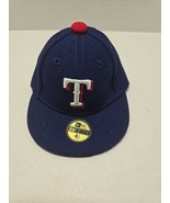 Texas Rangers New Era 59Fifty Fitted Hat Sz 4 1/2  Decoration MLB Fan - $9.90