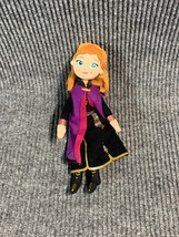 Disney Movie Frozen 10” Plush Anna Princess Doll Stuffed Toy - £10.18 GBP