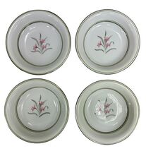Set of 4 Noritake China 5422 Kent Pattern Fruit / Dessert Bowls 5.5" - $19.79