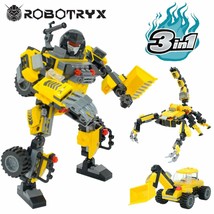 Robot Stem Toy | 3 In 1 Fun Creative Set | Construction Building Free Shipping - £81.00 GBP