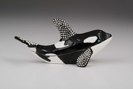 Whale Faberge Handmade Pendant Box by Keren Kopal with...-
show original titl... - £70.39 GBP