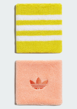 adidas Originals Wristband Unisex Sports Training Cotton Sweatband 2pcs ... - $35.90