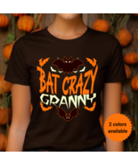 Funny Bat Crazy Granny Halloween T-Shirt, Fun Grandma Gift, Spooky Party... - $457.31 MXN+