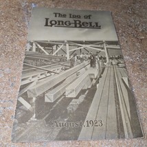 The Log Of Long Bell Kansas City  - August, 1923 - No.8 - Antique RARE! - $12.13 CAD