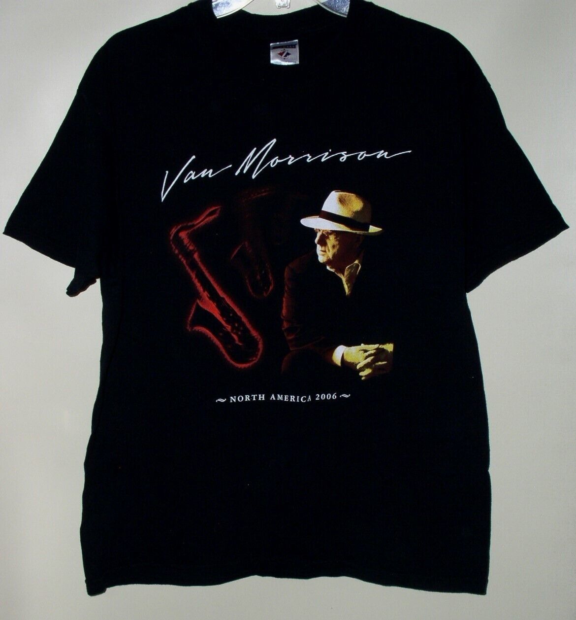 Primary image for Van Morrison Concert Tour T Shirt Vintage 2006 North America Size Large