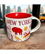 Starbucks NEW YORK Been There Series 14 Oz Coffee Mug Cup Big Apple NWT And Box - $34.64