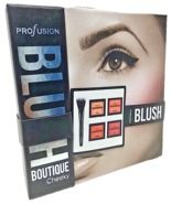 NEW Profusion Blush Boutique Cheeky  5 Piece Set With Brush &amp; 4 BLUSH CO... - $197.62 MXN