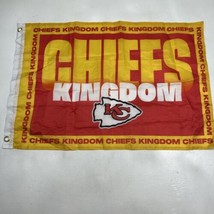 Chiefs Kingdom 2022 Red Friday Flag Collectors Series 9 Kansas City 30&quot; x 20&quot; KC - £18.68 GBP