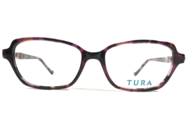 Tura Eyeglasses Frames R577 PUR Purple Tortoise Cat Eye Square 50-15-135 - £18.51 GBP