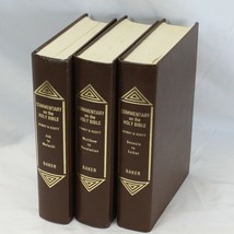 Commentary on the Holy Bible 3 Volume Matthew Henry Thomas Scott 1973 Baker - £107.65 GBP