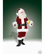 FORUM DELUXE VELVET SANTA SUIT ADULT CHRISTMAS HOLIDAY COSTUME SIZE STD ... - $1,179.36 MXN