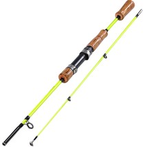 Sougayilang Lure Fishing Rod 1.2m Resin Rod 2-sections Spinning Rod 5kg Max Drag - £54.79 GBP