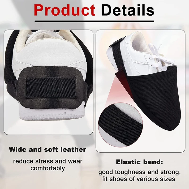 Sporting Aling Shoe Covers 2 Pairs Black Aling Shoes Slider Aling Accessories Fo - £31.96 GBP
