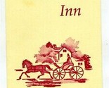 The Newtown Inn Luncheon Menu Bridgeport Connecticut  - $27.69