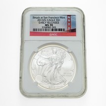 2013 (S) Argento Aquila S $1 Presto Stampe Colpito At San Francisco Grado NGC - $84.03